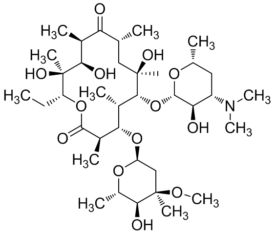 RC0030-Erythromycin-红霉素-114-07-8